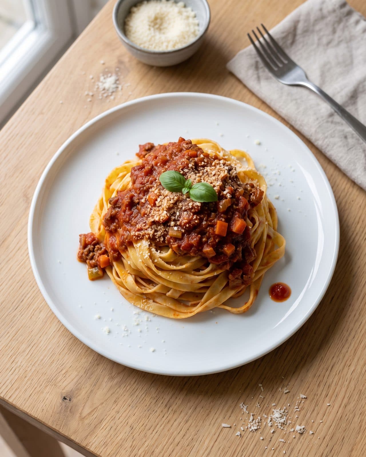 Bolognese með tagliatelle