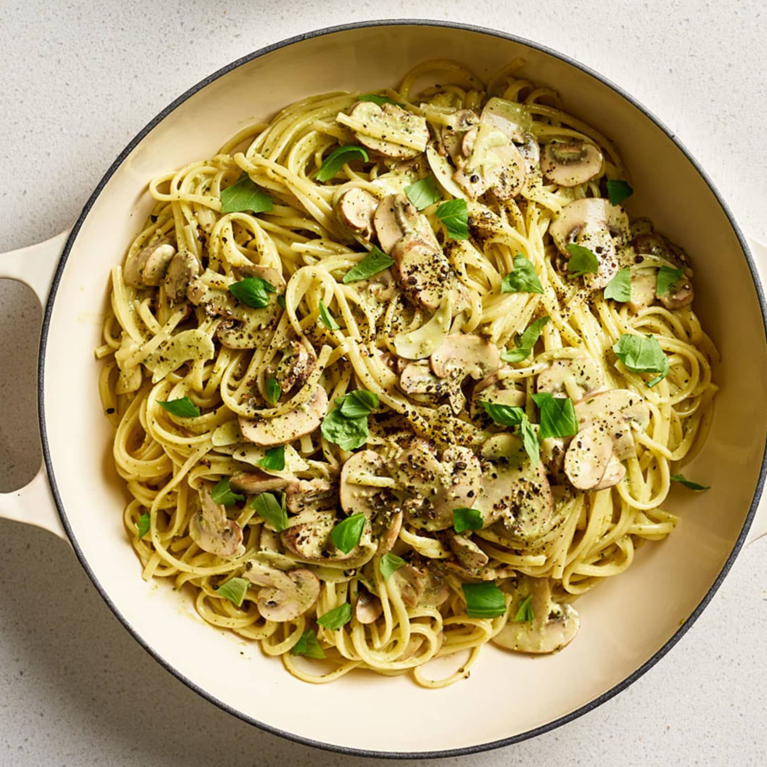 Sveppa & pestópasta