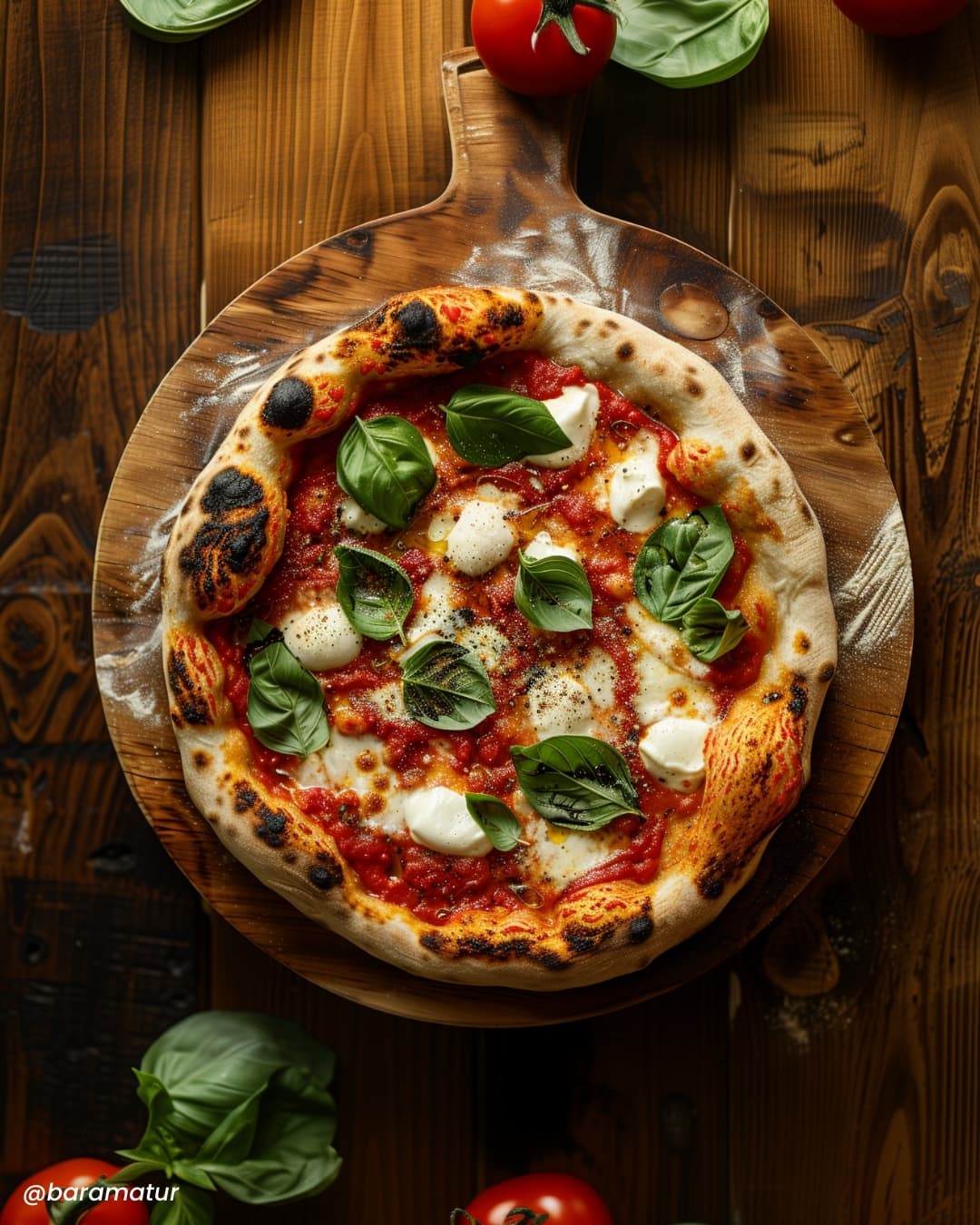 Súrdeigspizza