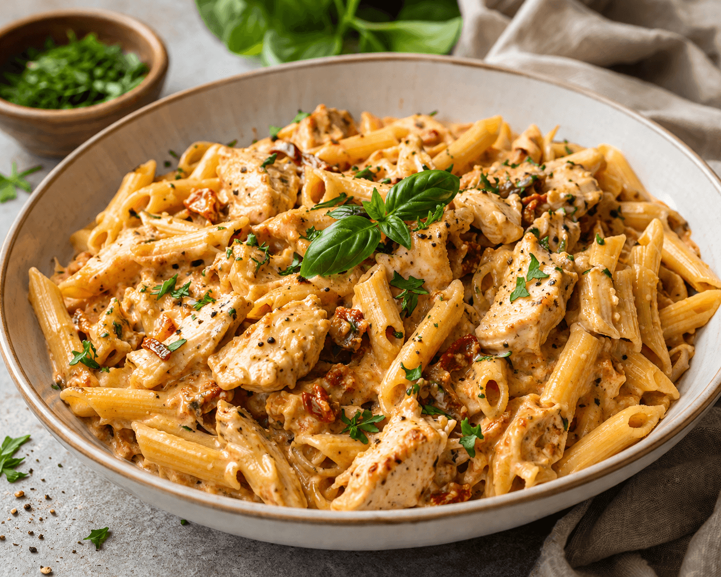 Kjúklingapasta