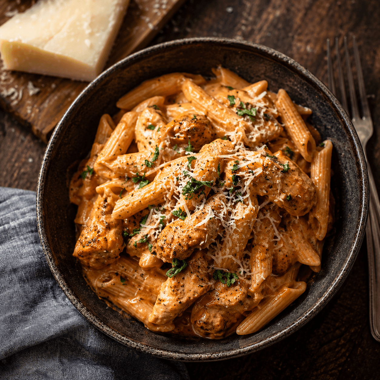 Buffalo Chicken Pasta