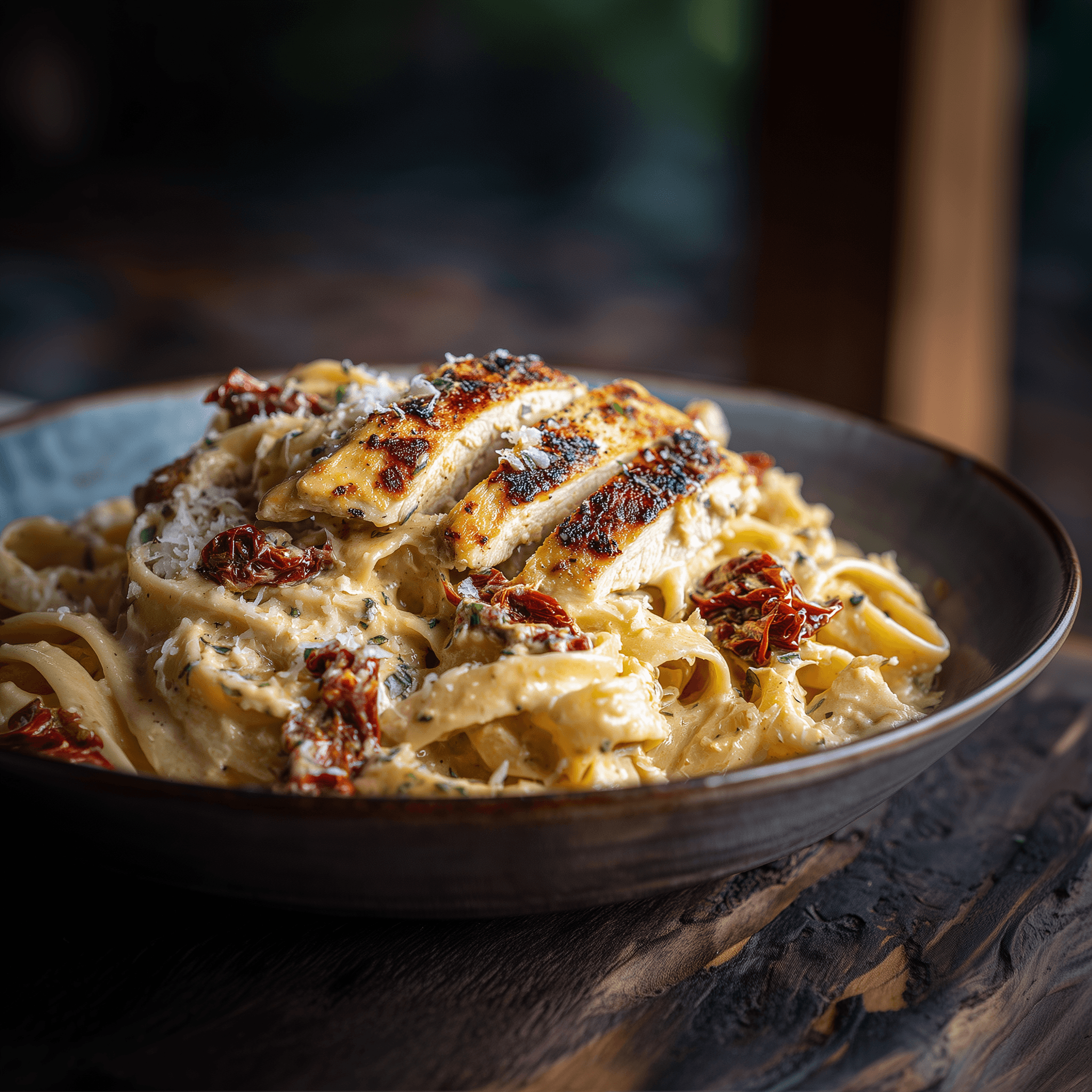 Rjómalagað Cajun Kjúklingapasta